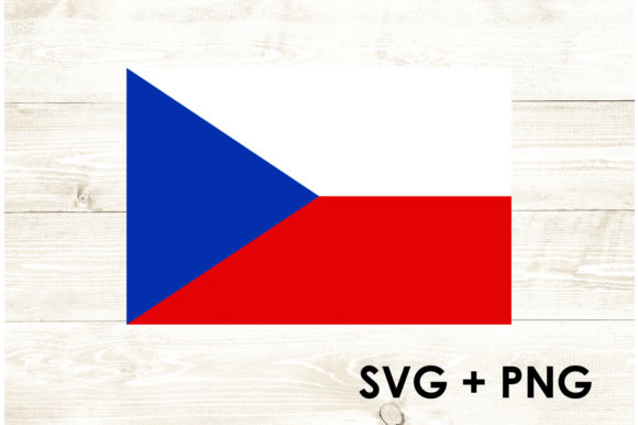 Czech Flag Graphics for Modern Crafts & Branding