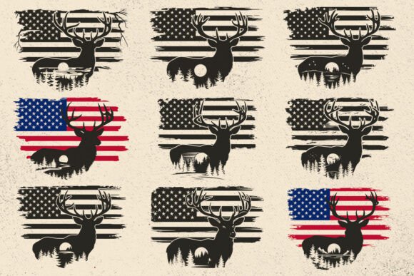 Deer Hunting SVG Bundle: Graphics and Crafts