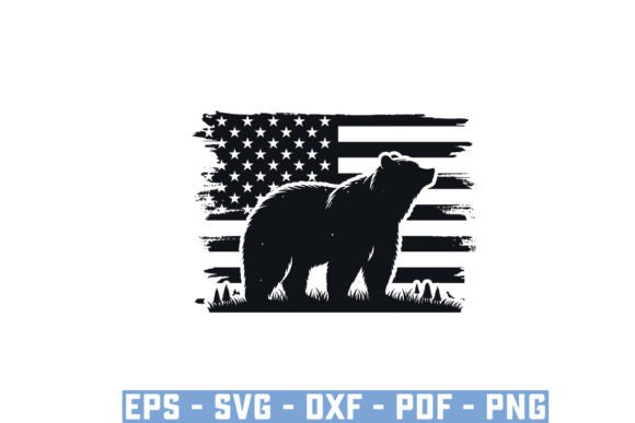 Funny Runing Bear SVG: Graphics for Crafts & Branding