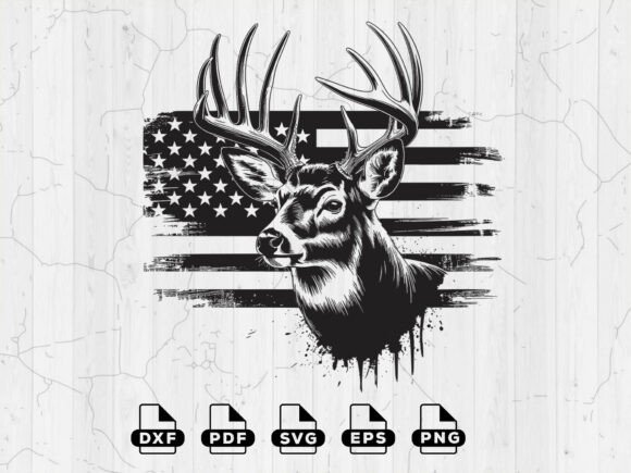 Hunting Flag SVG for Crafts and Graphics