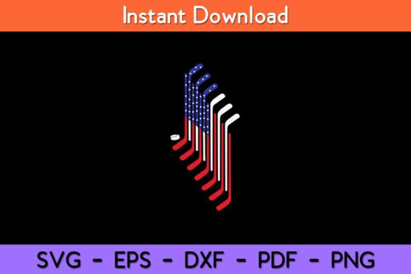 Ice Hockey American Hockey Flag Sport Graphics Crafts