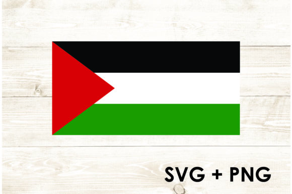 Palestine Flag Graphics for Bold Crafts