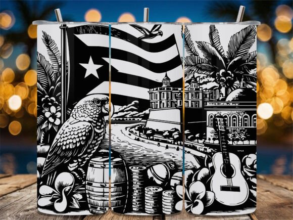 Puerto Rico Parrot Flag