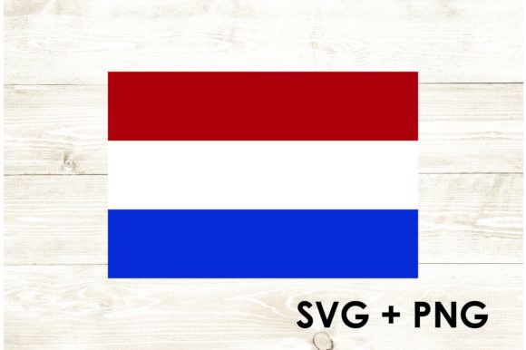 The Netherlands Flag Dutch SVG: Graphics for Crafts and Creative Marketing