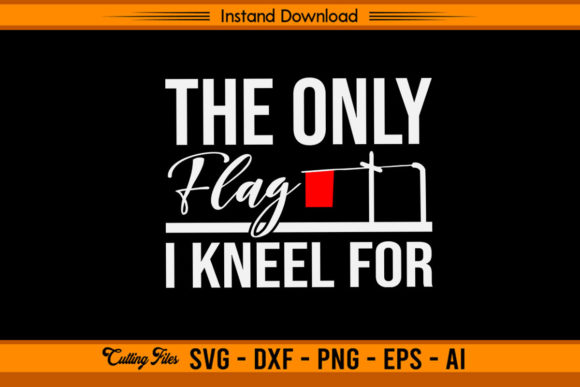 The Only Flag I Kneel for - Ice Fishing