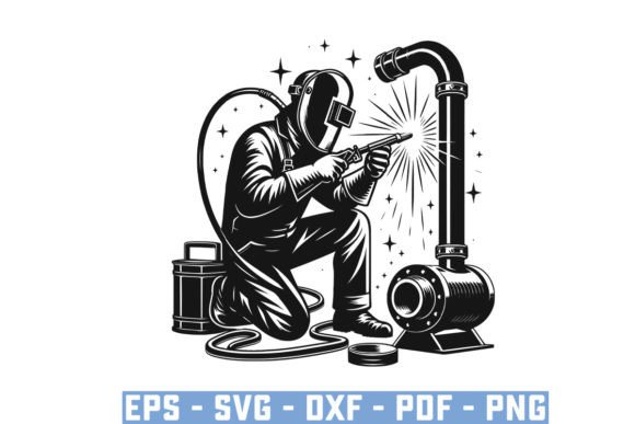 Welder Flag SVG: Bold Graphics for Crafts